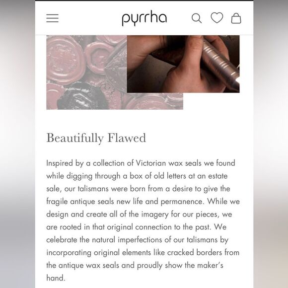 NEW Pyrrha “Neptune” Talisman Rare Retired Bronze & Sterling Silver - Picture 11 of 11